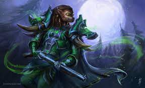 Artstation Worgen Hunter Ludvik Skopalik World Of Warcraft Characters Warcraft Characters Warcraft Art