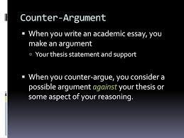 A good argumentative thesis provides not only a position on an issue but also suggests the structure of the paper. Ppt Expanding Your Position Paper Counter Argument Powerpoint Presentation Id 4245563