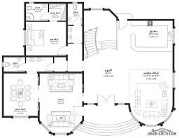 مساقط الفيلا 5 غرف 506 متر مربع طابقين سكن Square House Plans My House Plans Bungalow Floor Plans