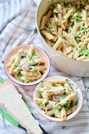 Meanwhile, in a large skillet, combine sliced toss with pasta, adding enough pasta water to create a sauce that coats pasta. One Pot Leftover Ham And Pea Pasta Jo S Kitchen Larder