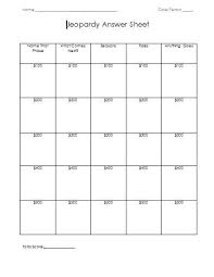 It's free, fast, and easy. Jeopardy Template Review Sheet Involve The Entire Class In A Jeopardy Style Review Fun Education Teaching Classroom Classroom Lessons