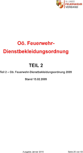 Lfk feuerwehreinsatzinfos oö ist die schnellste und modernste app für alle freiwilligen feuerwehrmitglieder und feuerwehrfreunde in. Oo Feuerwehr Dienstbekleidungsordnung Pdf Free Download