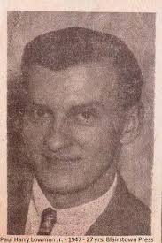 PAUL LOWMAN JR. ORAL HISTORY OUTLINE & BACKGROUND Interviewee: Paul Harry  Lowman, Jr. 6710 36th Avenue East, Lot 188 Palmett