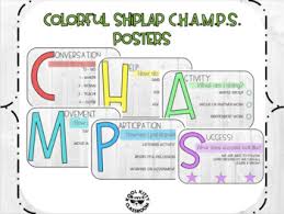 Colorful Shiplap Champs Chart