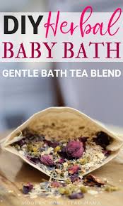 Herbs such as burdock root, red clover, nettle are great at detoxing the body. Diy Herbal Baby Bath Modern Homestead Mama