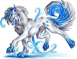 Ice Wolf Anime Wolf Wolfszeichnung Furry Art