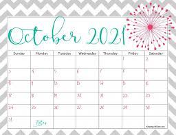 Cute 2021 printable blank calendars : Cute Printable 2021 Calendar For Free Keeping Life Sane