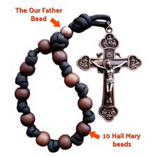 The most common is to say nine straight saturdays or for nine consecutive hours. How To Pray On A Pocket Rosary Or Rosary Bracelet Rugged Rosaries