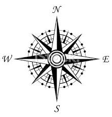 Black And White Compass Cartoon Vintage Compass Compass Tattoo Compass Tattoo Design Compass Symbol