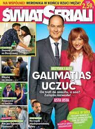 Portret aktorki wręczony w ramach podziękowań za wspieranie akcji fundacji promocji nowej huty. Marcin Perchuc Magdalena Walach Swiat Seriali Magazine 14 September 2020 Cover Photo Poland