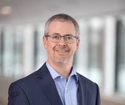 White Blue Modern Geometric Annual Report