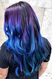 I Dyed My Hair Blue And I Love It Kristen Marina Blue Ombre Hair Hair Styles Mermaid Hair Color