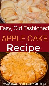 Apple Cake Recipe Wandering Hoof Ranch Recipe Apple Cake Recipes Fall Dessert Recipes Easy Cake Recipes