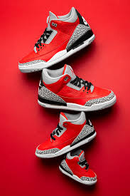 Air Jordan 3 Retro Red Cement Unite Ck5692 600 2020 In 2020 All Nike Shoes Nike Shoes Outlet Air Jordans