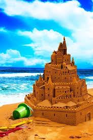 Yea This Is What Beach Toy Can Create Sand Castle Sand Sculptures Color Splash Photography