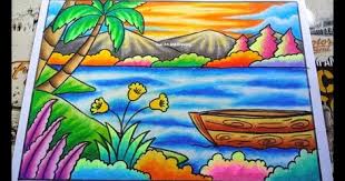 Karena melalui gambar, orang dewasa dapat mengenalkan berbagai jenis hewan, tumbuhan, dan. Contoh Gambar Pemandangan Alam Yang Mudah Digambar Gambar Diatas Adalah Salah Satunya Gambar Pemandnagan Alam Yan Menggambar Kreatif Cara Menggambar Ilustrasi