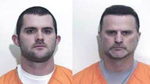 CHARGED: Father, son arrested after shooting man through door of home