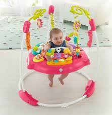 The fisher price baby jumper is an ideal playing center for babies who are active and need a safe environment to play in. Fisher Price Pink Petals Jumperoo Baby Girl Toddler Pink Jumper Brand New Ebay