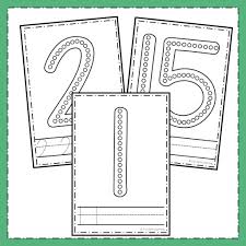 Dab A Dot Numbers Q Tip Painting Writing Numbers Numbers Kindergarten Fun Math Activities