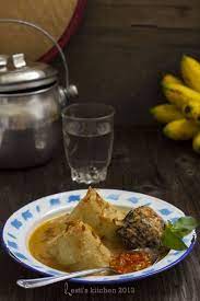 Ketupat Kandangan Adalah Salah Satu Makanan Khas Kalimantan Selatan Tepatnya Di Daerah Kandangan Makanan Dan Minuman Masakan Indonesia Resep Masakan Indonesia