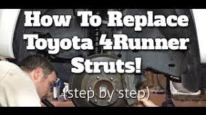 Buy toyota 4runner parts online from parts geek for the best price. How To Replace The Front Struts On A 2006 Toyota 4runner Limited 2wd Non X Reas Suspension Youtube