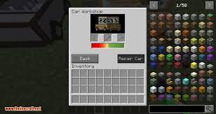 To be crafted in the car workshop. Ultimate Car Mod 1 17 1 1 16 5 Design Your Own Streets And Be Creative 9minecraft Net