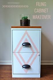 21 posts related to metal file cabinet makeover. Painted Filing Cabinet Makeover