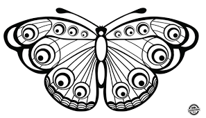 Dibujos para que los niños coloreen y se diviertan. Dibujos De Mariposas Para Colorear