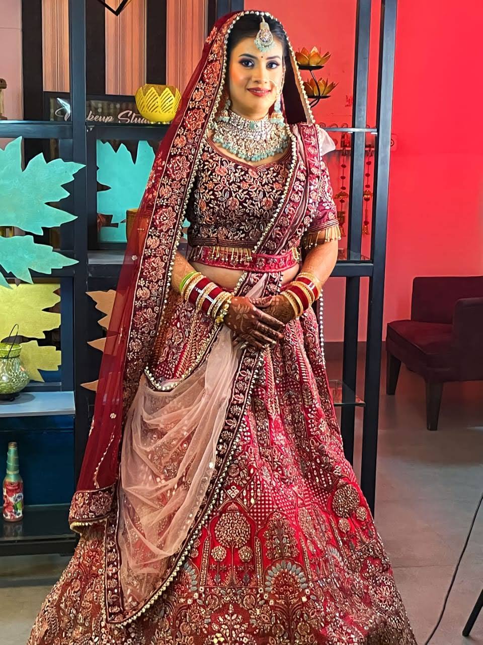 Best Wedding Bridal Makeover at Colours Salon & Academy. product image