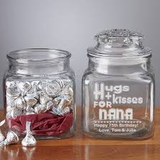 75th Birthday Ideas For Grandma 75th Birthday Gift Ideas For Grandma Best Gifts For A 75 Year Old Grandma Personalized Candy Jars Personalized Candy Christmas Candy Jars