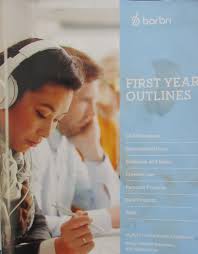 Barbri First Year Outlines Amazon Com Books