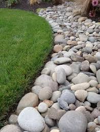 Another Border Landscaping With Rocks River Rock Landscaping Decorative Rock Landscaping