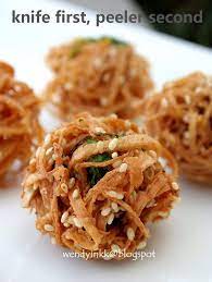Woo Ha Crispy Taro Shreds Hong Kong Style Taro Recipes Asian Snacks Dim Sum Recipes