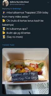 7 Potret Kue Ultah Yang Gagal Total Gara Gara Driver Ojek Online Kocak M Kapanlagi Com