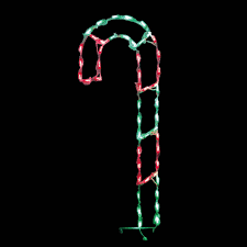 Brite Ideas Indoor Outdoor Red Green Candy Cane Lights Green Candy Canes Green Candy Christmas Rope Lights