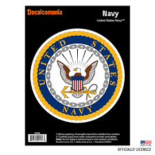United states navy 19 inch window strip navy outside decal. Officially Licensed United States Navy Decal Large 5 25 Us Military Sticker For Truck Or Car Windows Large Military Car Decals Military Collection Walmart Com Walmart Com