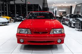 Image result for Bright Red 1993 Mustang