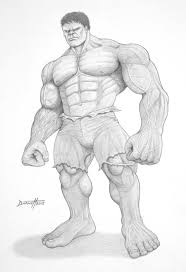 The Incredible Hulk Pencil Superhero Sketches Hulk Sketch Comic Drawing