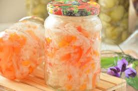 салат из капусты перца моркови и лука на зиму Salat Iz Kapusty Perca Morkovi I Luka Na Zimu Recept Salat Iz Kapusty Kapusta Salat Iz Ogurcov