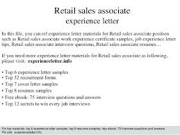 Endearing Sales Associate Resume Sample With No Experience With ...