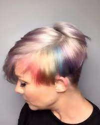 Painting Rainbows Hair Painting Rainbows Painting Rainb Hair Color Dyed Hair Rainbow Hair