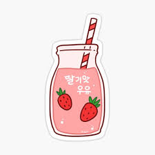 Satiate your taste buds and nourish strawberry milkshakes wholesalers and suppliers furnish all the necessary details like place and. Korean Milk Stickers Redbubble