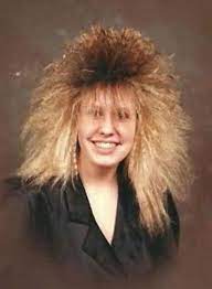 24 Cringeworthy Hair Monstrosities From The 80s Bad Haircut Big Hair Hair Crimper