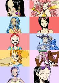 The Ladies From One Piece One Piece Manga One Piece Anime One Piece