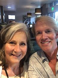 Dinner with friends at 45th reunion in Scottsdale