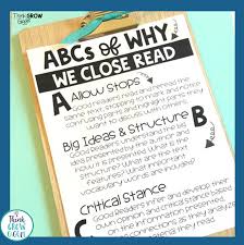 5 Tips For Content Area Close Reading Success Think Grow