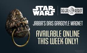 Peeking out the open cell door, you see a human in a guard uniform, exactly where you sensed him to be. Regal Robot Jabba Gargoyle Magnet Available Online For A Limited Time Regal Robot