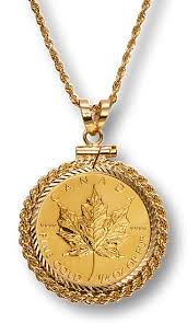 Mint officials introduced an innovative security feature to the coin in 2013. Canadian Maple Leaf Gold 1 4 Oz Necklace Jewelry Set