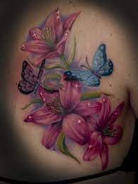 tattoos blumen mit schmetterling - Google-Suche | Tattoo blumen und  schmetterlinge, Tattoo handgelenk, Tattoos
