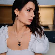 Серьги Jet Nut A2002SW-E108.4 BW/S Fiore Luna купить в интернет-магазине  HomeFashions.ru